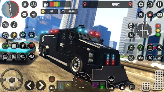 Police Car Chase 3d-Police Sim