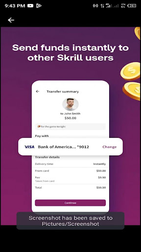 Quick Funds Screen 2