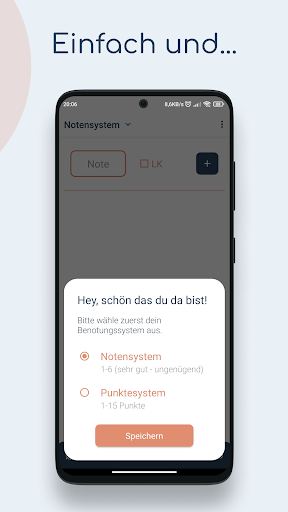 Punkte und Notendurchschnitt Screen 3