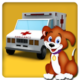 Ambulance Pet Rescue 3D 2017 icon