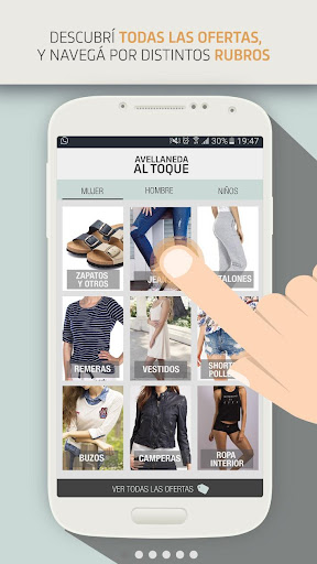 Android application Avellaneda a un Toque screenshort