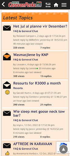 Camping South Africa