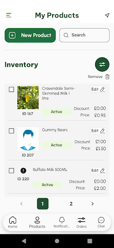 Famooshed Merchant Screen 2