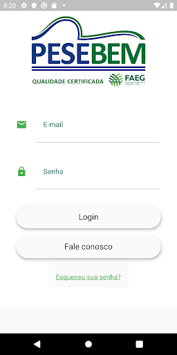 Android application Pesebem screenshort
