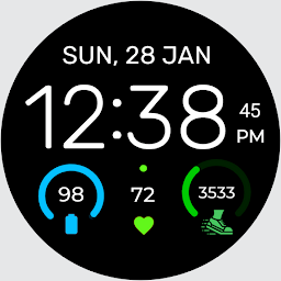 Icon image Watch Face Digital EasyRead D1