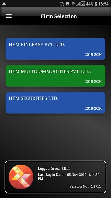HEM CONNECT Screen 3