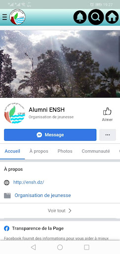 Alumni ENSH-DZ-Hydraulique Screen 2