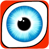 Eye color lens icon