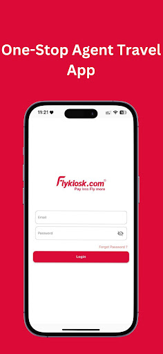 Android application Flykiosk Agents screenshort
