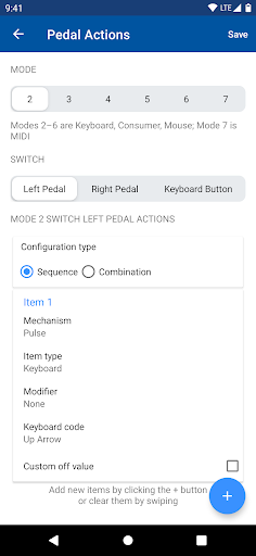 AirTurn Manager Screen 3