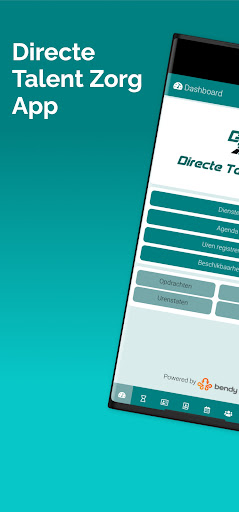 Android application Directe Talent Zorg screenshort