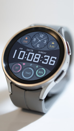 Blue Color Layer For Wear OS screenshot 16