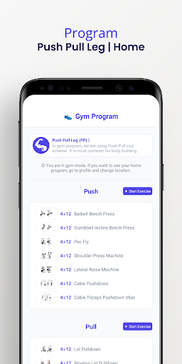 Workout Programmer Gym & Home Screen 3