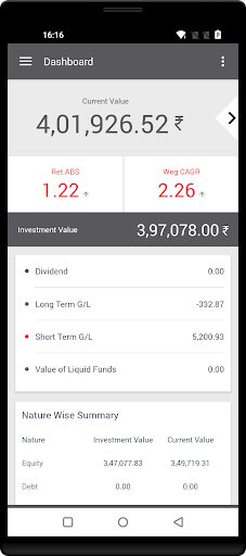 DVIJ Finance Screen 2