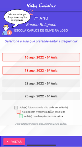 Diário - Vida Escolar Screen 3