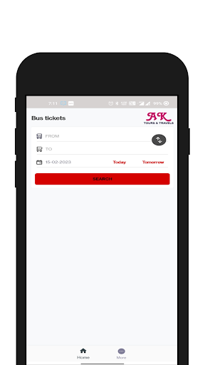 AK TOURS AND TRAVELS Screen 2