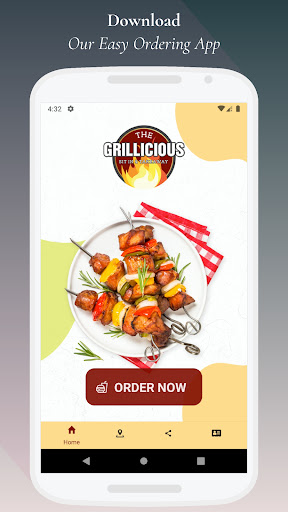 Android application The Grillicious Takeaway screenshort