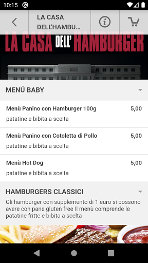 La casa dellhamburger Screen 3