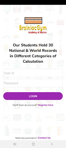Android application Abacus Classes - BrainiacGym screenshort
