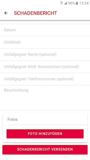Uhlhorn SchadenApp Screen 3
