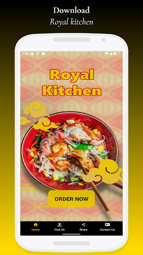 Android application Royal kitchen screenshort