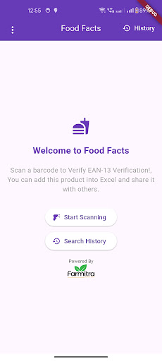 Food Facts Barcode  Scanner
