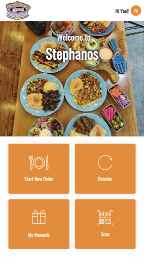 Android application Stephano's Greek and Mediterra screenshort
