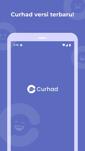 Android application Curhad screenshort