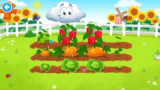 Farm game for kids