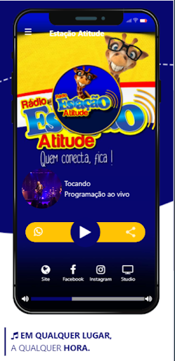Rádio Estação Atitude Screen 2