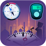 Prayer times - Qibla Direction & Tasbeeh Counter Apk