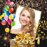 2021 New Year Photo Frames -New Year Greeting 2021 icon