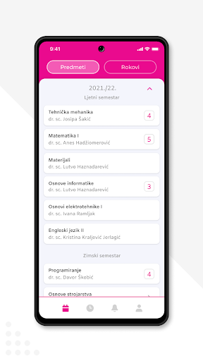ISS StudApp Screen 2