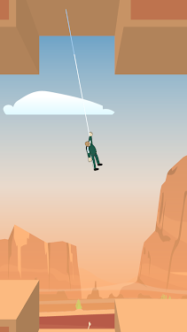 #4. Hanger Guy: Rope Jump (Android) By: Playflow Games