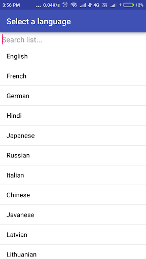 Global Voice Translator Screen 2