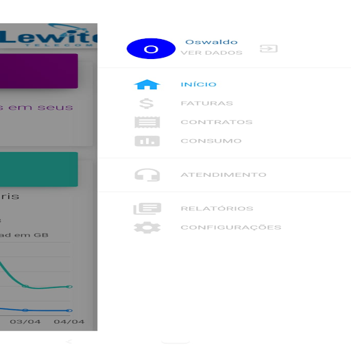 Lewitel - Central do Assinante Screen 2