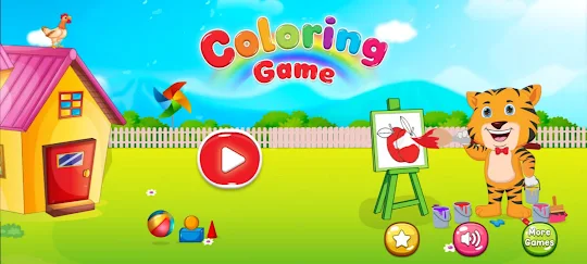 Coloring Book Game For Kids