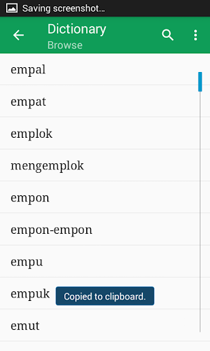 Android application Kamus indonesia Jawa Offline screenshort