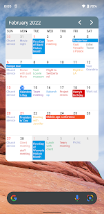 Calendar Widgets Screenshot