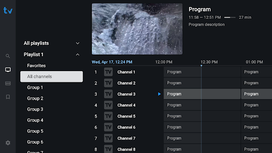 TiviMate IPTV Player Captura de pantalla