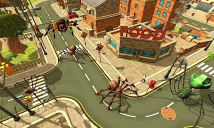 Spider Simulator: Amazing City