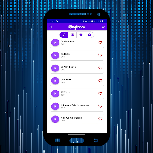 Android application Gaming Ringtones screenshort