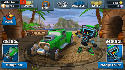 Beach Buggy Racing 2 MOD APK v2022.06.20 (Unlimited Coins, Unlocked All Cars) poster-10