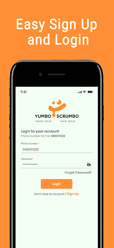 Android application Yumbo Scrumbo screenshort