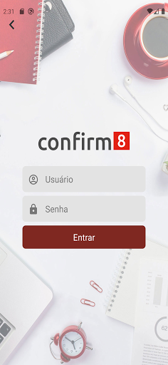 Android application Confirm8 screenshort