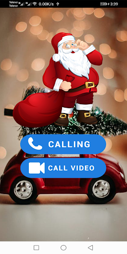 Android application Prank Call From Santa screenshort