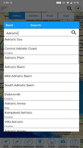 North Adriatic Nautical Charts Screen 2