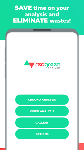 Android application Red Green Analysis, 7-Shapes® screenshort