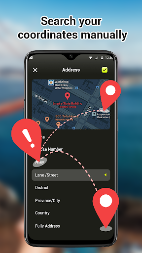 Android application Time Stamp Camera with GPS screenshort