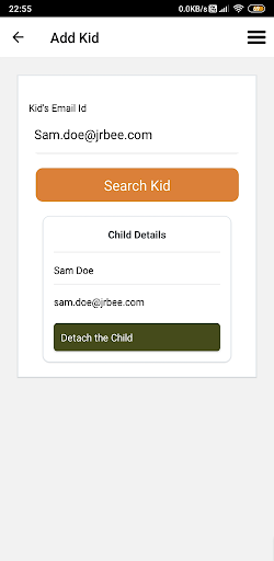 Android application Jr Bee screenshort